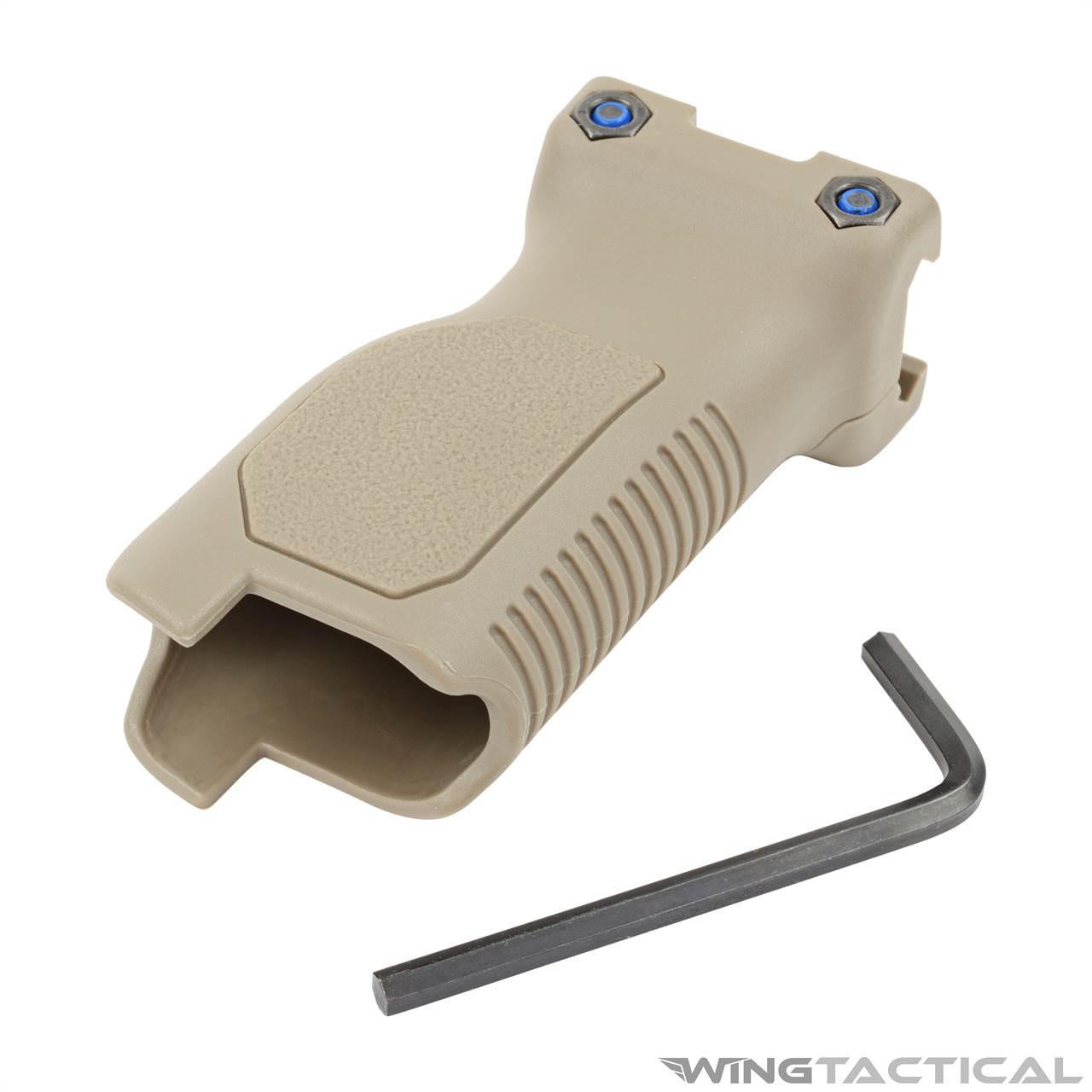 Strike Industries Parts Strike Industries Picatinny Angled Vertical Grip w/ Cable Management 