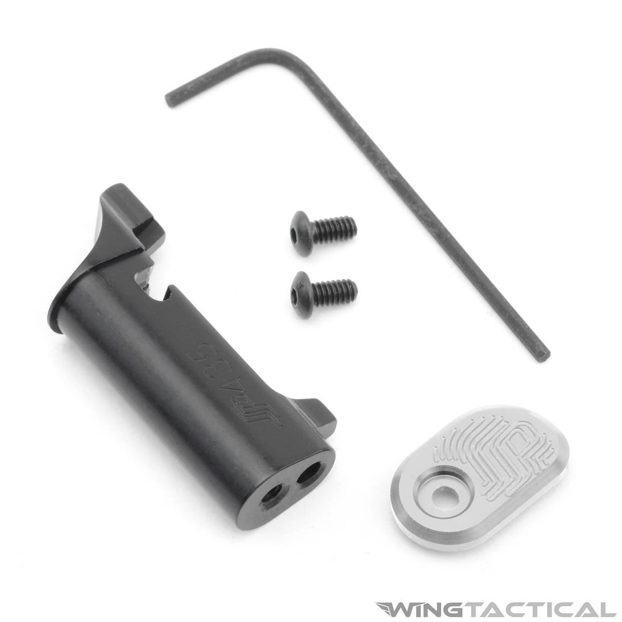 Springer Precision Extended Magazine Release w/ Enlarged Paddle S&W M&P   Springer Precision Extended Magazine Release w/ Enlarged Paddle S&W M&P