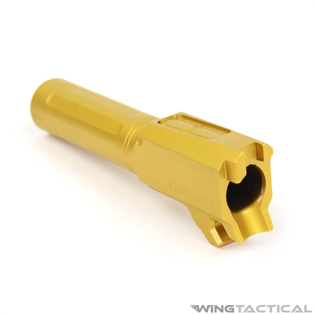 Faxon Firearms Faxon Fluted Match Barrel for Sig P365  Faxon Firearms Faxon Fluted Match Barrel for Sig P365