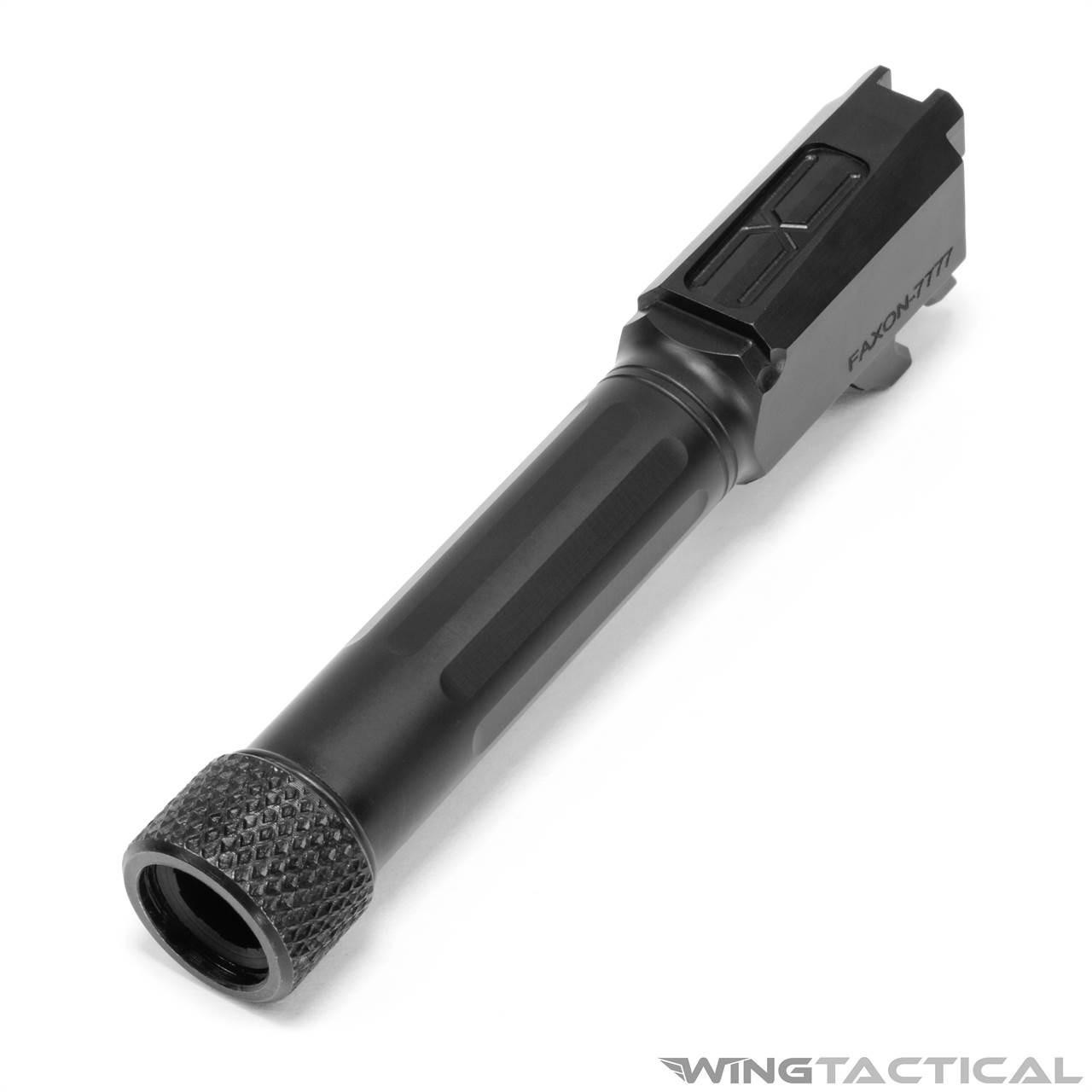 Faxon Firearms Faxon Fluted Match Barrel for Sig P365  Faxon Firearms Faxon Fluted Match Barrel for Sig P365