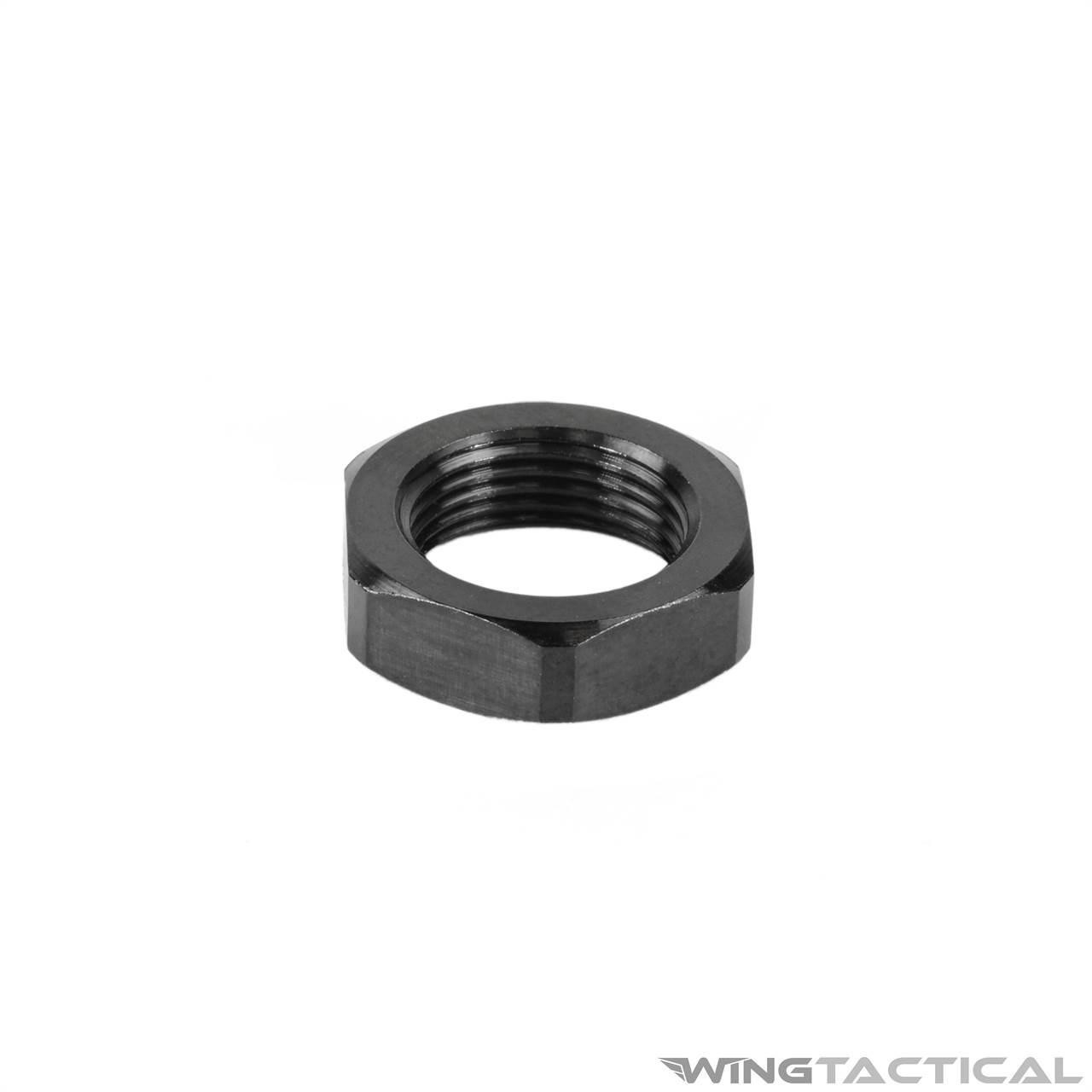  Iron City Rifle Works 1/2-28 Slim Titanium Jam Nut 