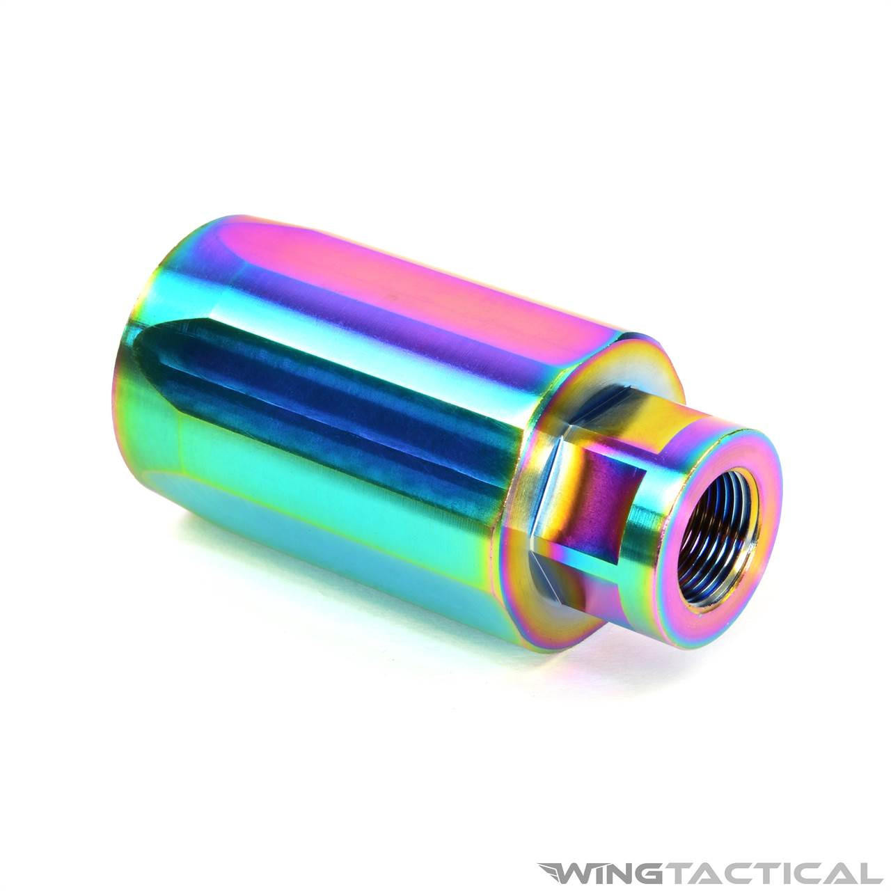 Iron City Rifle Works Wraith 9mm Titanium Linear Compensator   Iron City Rifle Works Wraith 9mm Titanium Linear Compensator