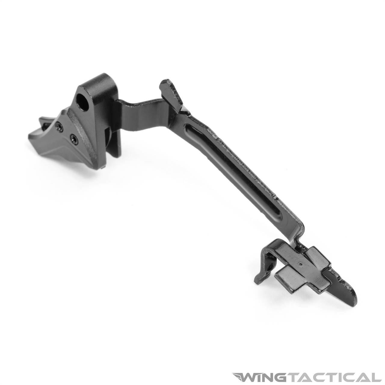  Tyrant CNC  I.T.T.S. Trigger with Black Chrome Plated Trigger Bar for Glock 