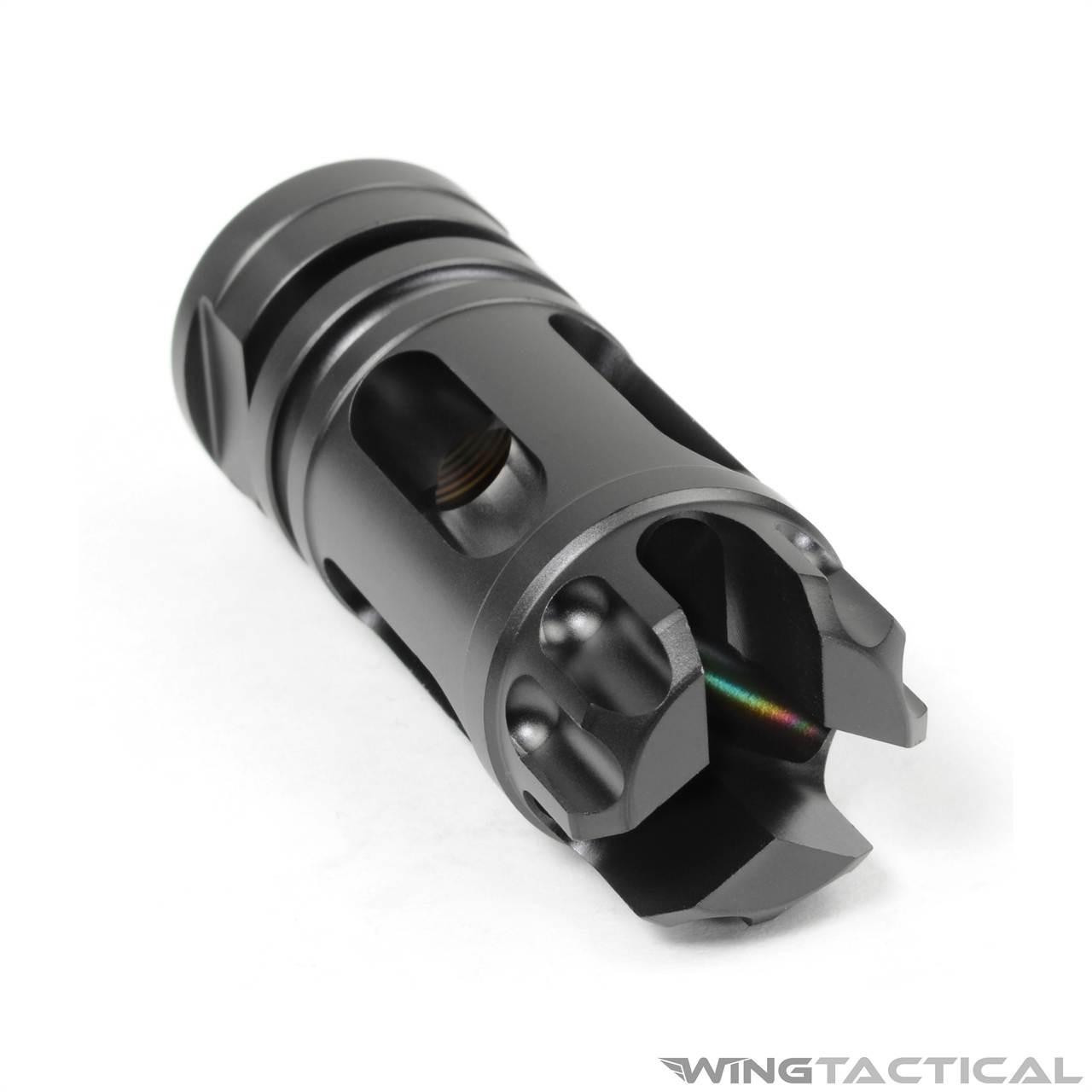Griffin Armament Gate-LOK 5.56 Flash Comp   Griffin Armament Gate-LOK 5.56 Flash Comp