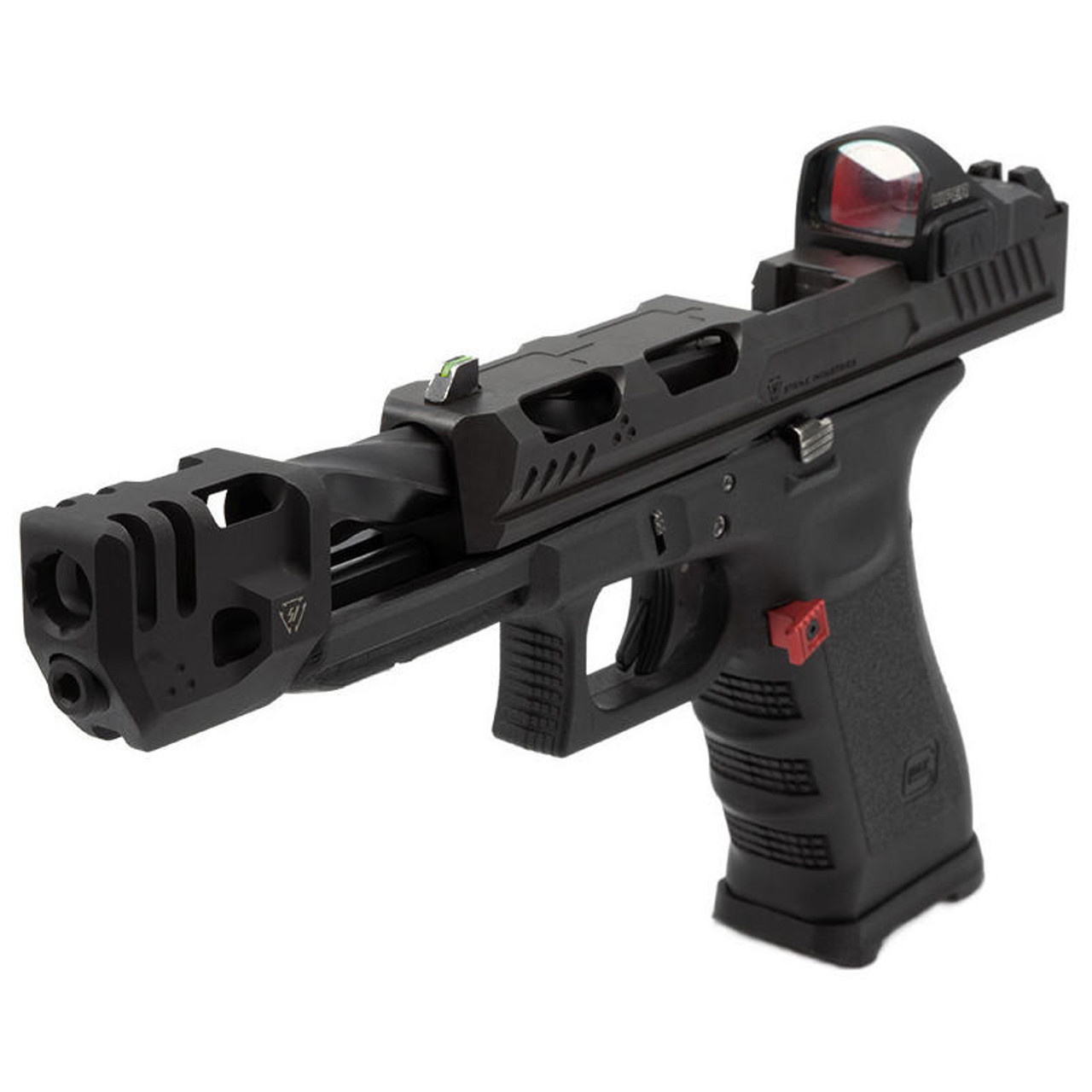 Strike Industries Parts Strike Industries Mass Driver Comp for Gen 5 Glock 17 & 19  Strike Industries Parts Strike Industries Mass Driver Comp for Gen 5 Glock 17 & 19