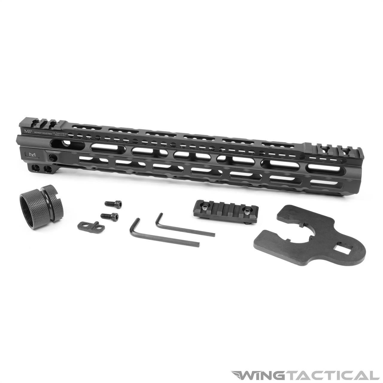  Midwest Industries Combat Rail M-LOK Lightweight Handguard 