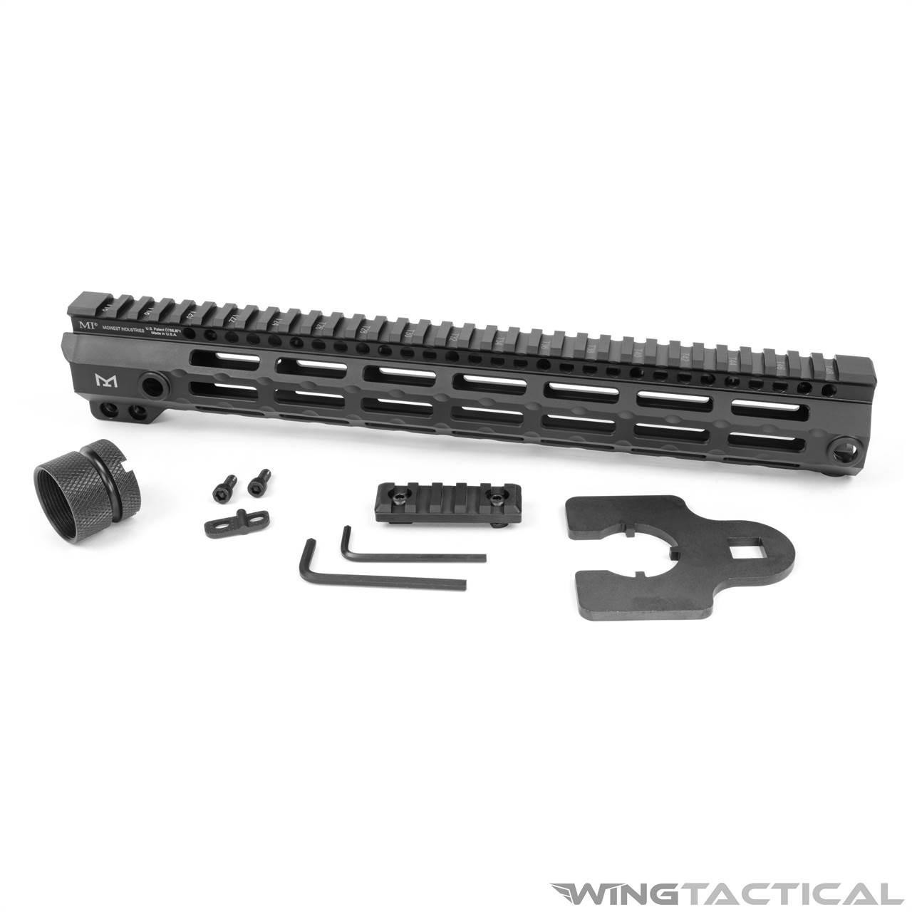  Midwest Industries G4 Free-Float M-LOK Combat Rail 