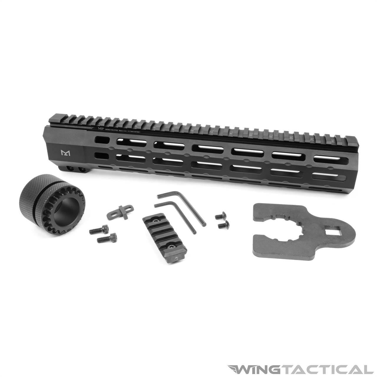  Midwest Industries Suppressor Compatible M-LOK Handguard 