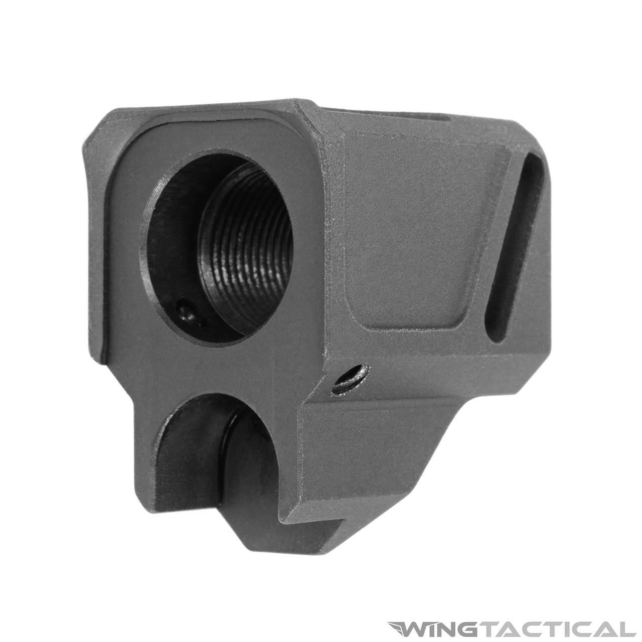 Faxon Firearms Faxon EXOS-533 Pistol Compensator for Glock 43X / 48 