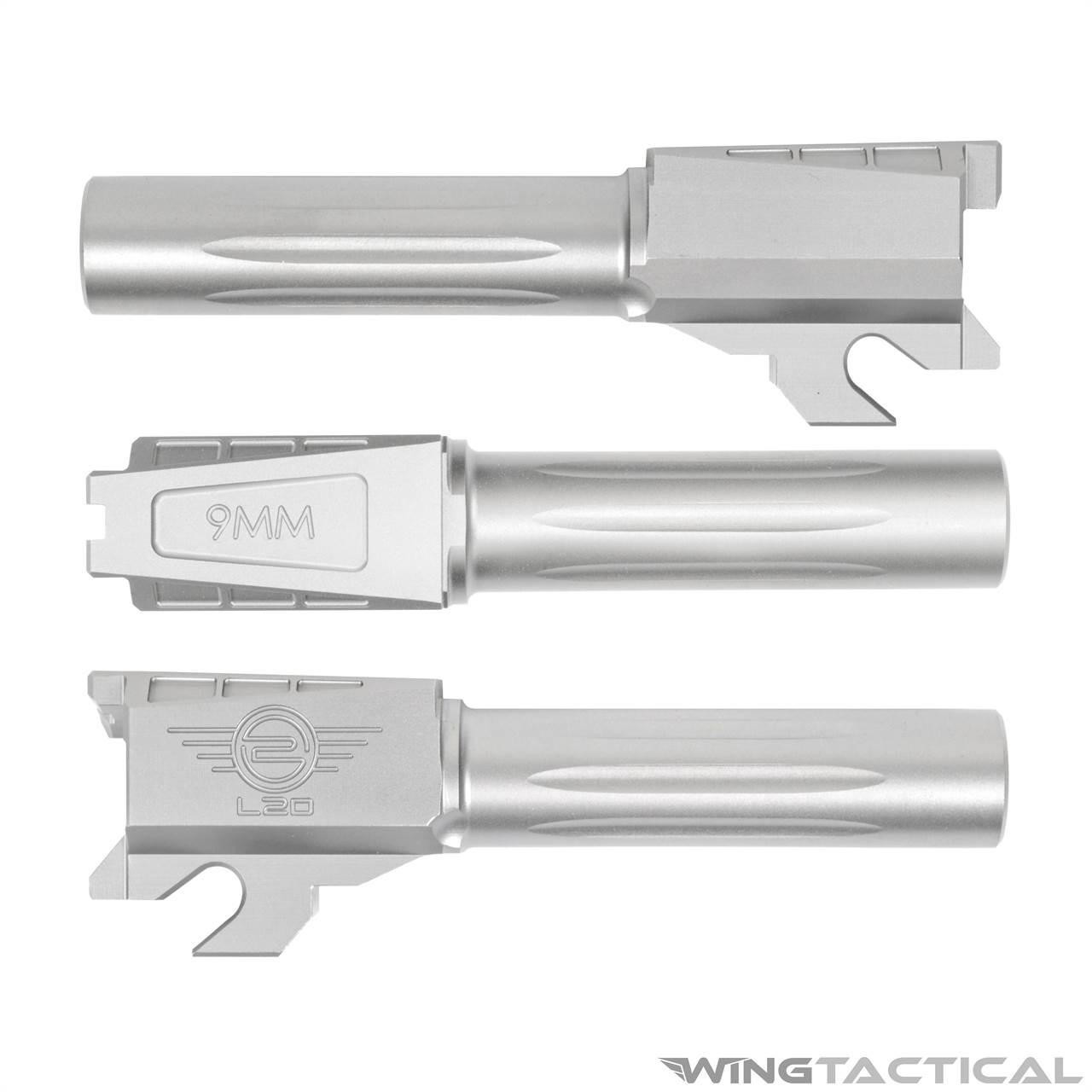 L2D Combat Fluted Match Sig P320 XCOMPACT Barrel   L2D Combat Fluted Match Sig P320 XCOMPACT Barrel