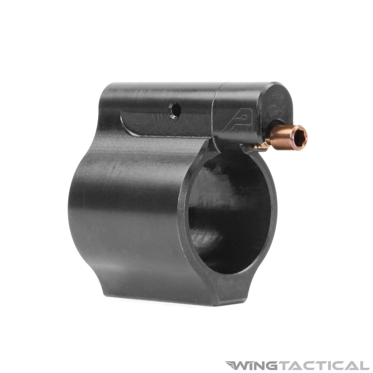Aero Precision Adjustable Gas Block with Pinned Gas Tube Wing Tactical