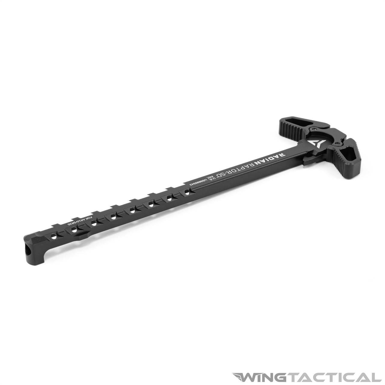 Radian Weapons Radian AR-10 Silencer-Optimized Raptor-SD Ambidextrous Charging Handle  Radian Weapons Radian AR-10 Silencer-Optimized Raptor-SD Ambidextrous Charging Handle