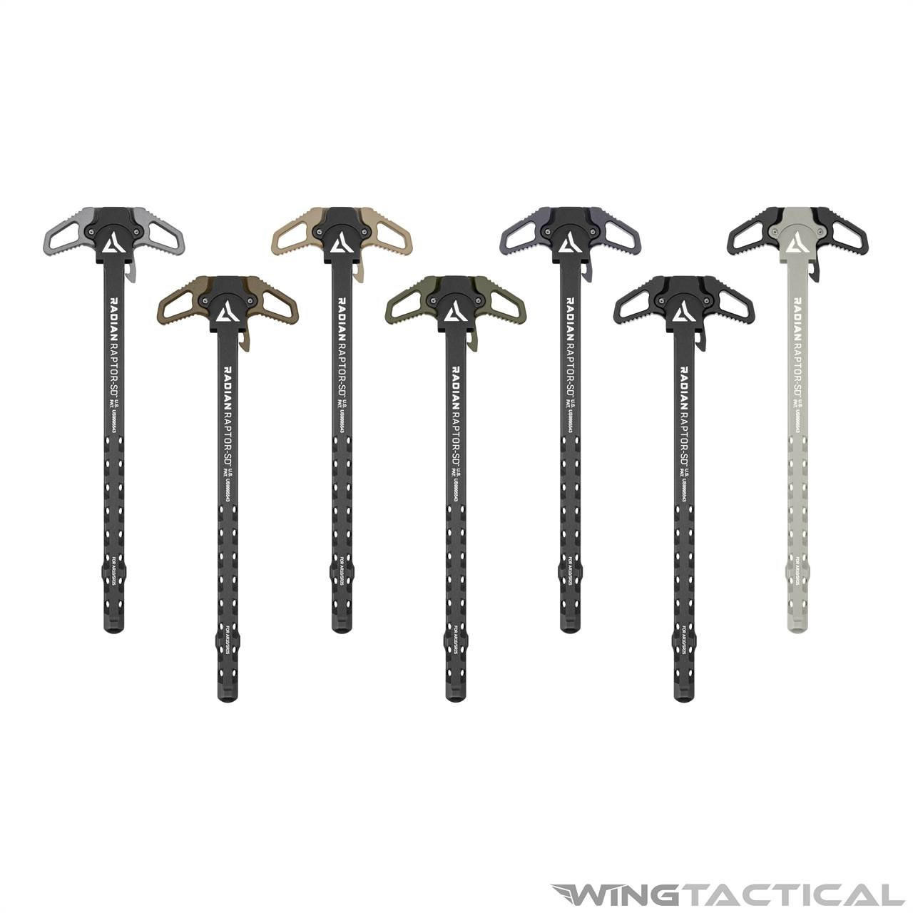 Radian AR-10 Silencer-Optimized Raptor-SD Ambidextrous Charging