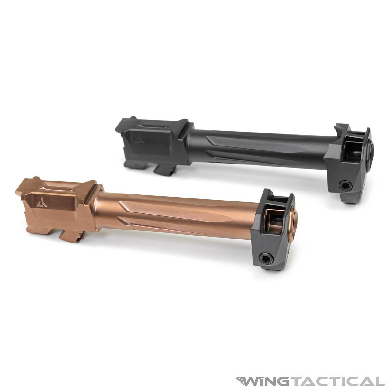 Radian Weapons Radian RAMJET Glock 19 Barrel + AFTERBURNER Micro-Compensator Combo  Radian Weapons Radian RAMJET Glock 19 Barrel + AFTERBURNER Micro-Compensator Combo