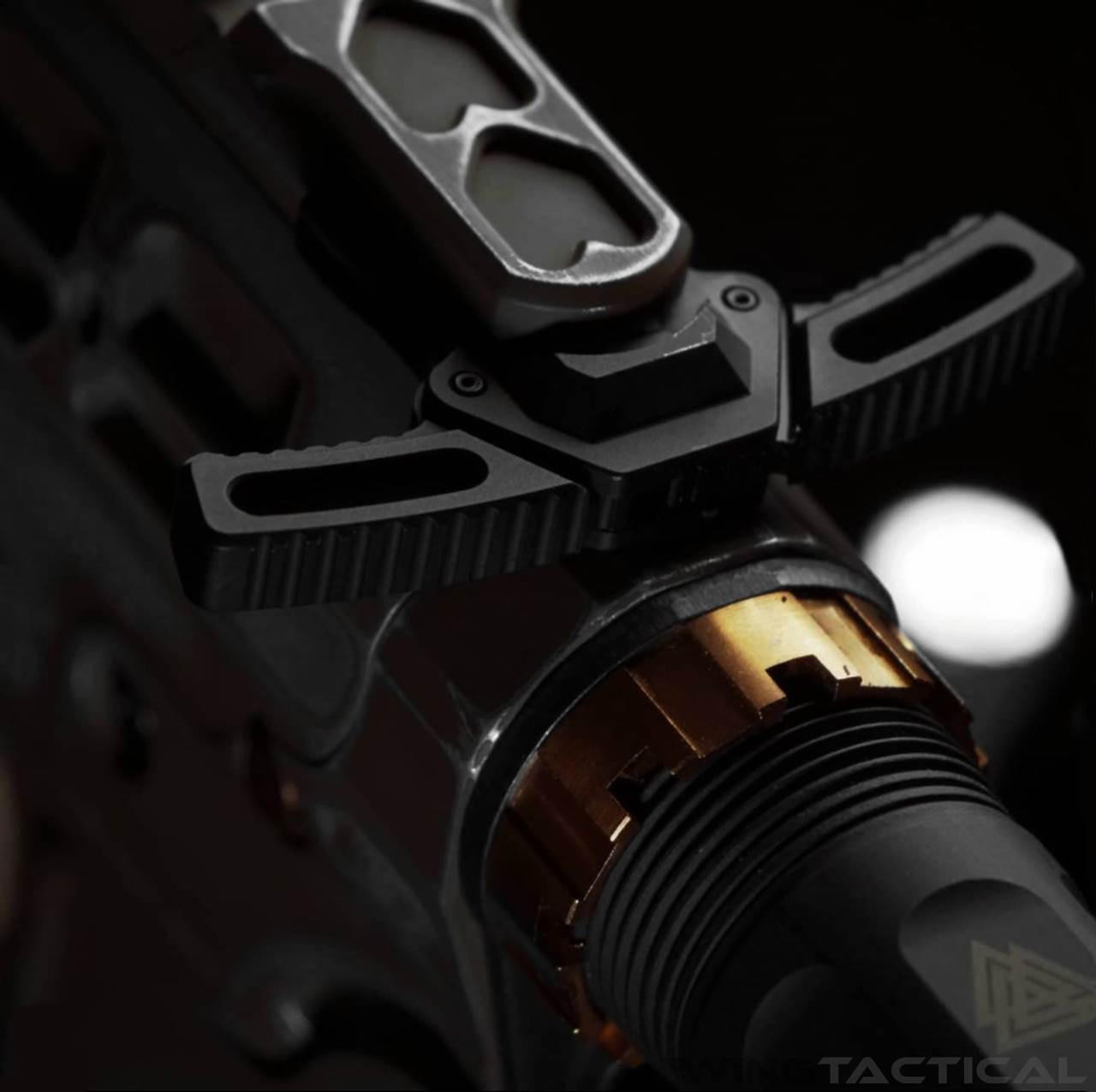 Breek Arms WARHAMMER AR-15 Ambidextrous Charging Handle   Breek Arms WARHAMMER AR-15 Ambidextrous Charging Handle