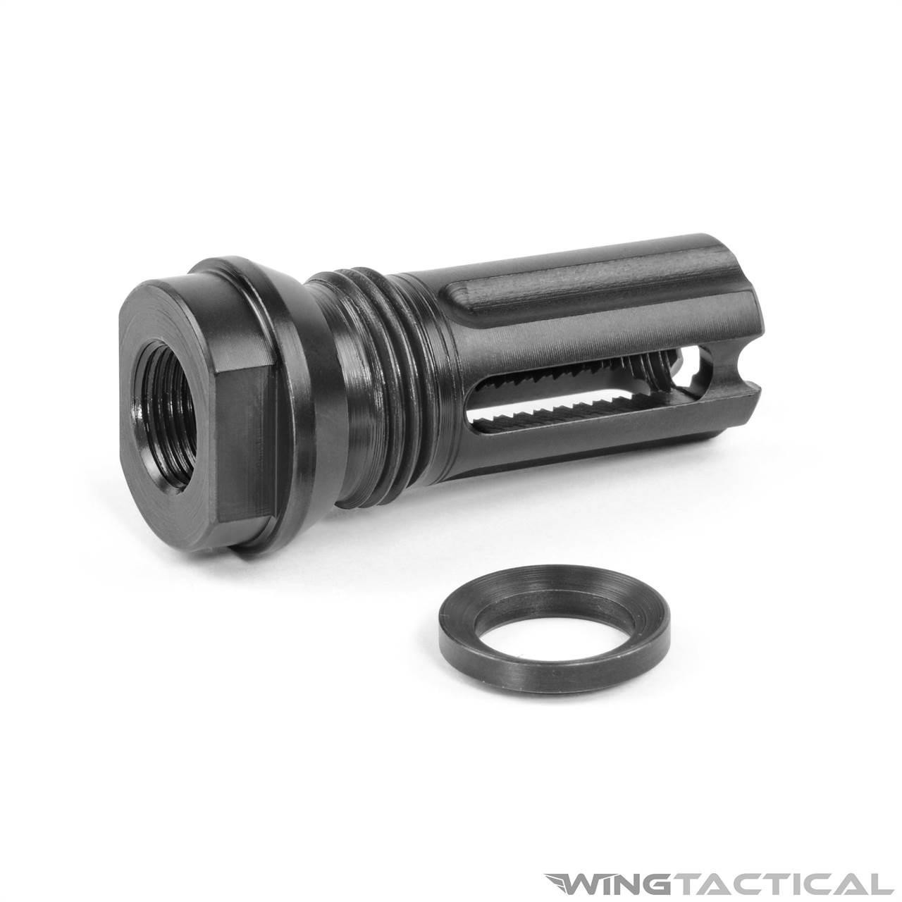 Breek Arms BFO Cage Style .223/5.56 Flash Hider with Outside Thread   Breek Arms BFO Cage Style .223/5.56 Flash Hider with Outside Thread