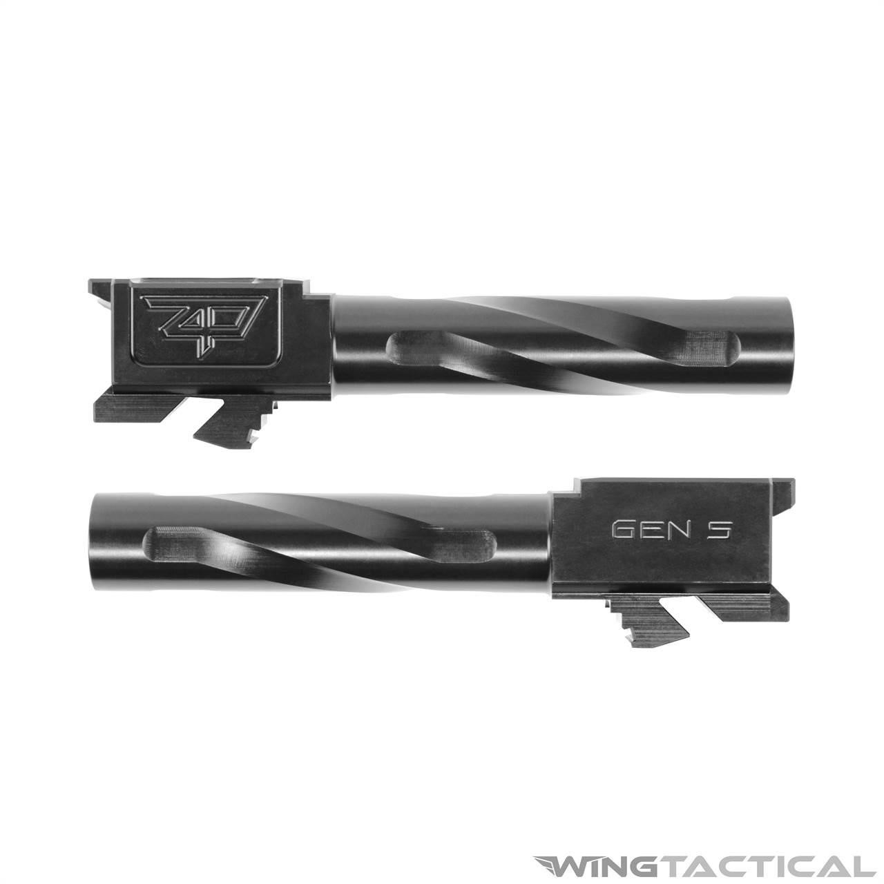 Zaffiri Precision Match Grade Fluted Barrel for Glock 19 Gen 5   Zaffiri Precision Match Grade Fluted Barrel for Glock 19 Gen 5