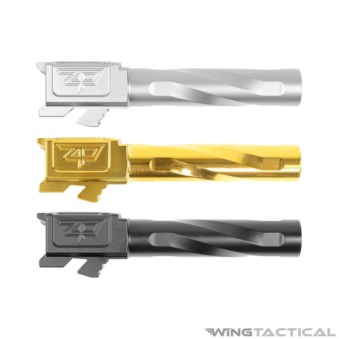 Zaffiri Precision Match Grade Fluted Barrel for Glock 19 Gen 1-4