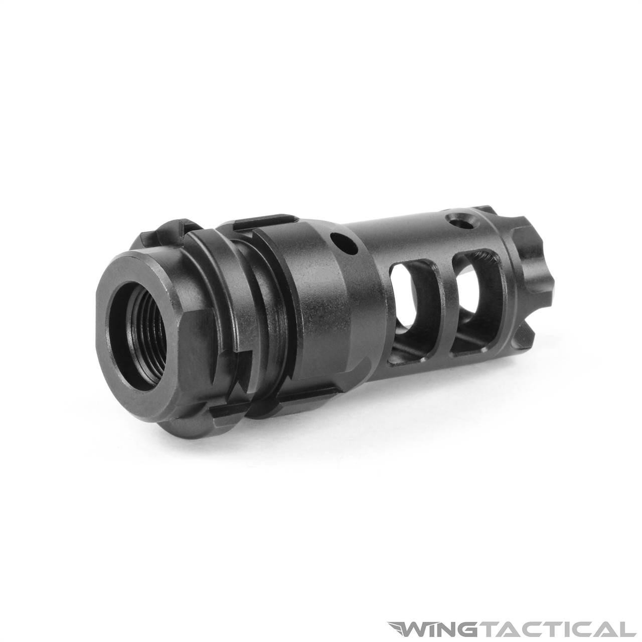 LANTAC 9mm/.350 Legend Dragon Dead Air KEYMO Wolfman Muzzle Brake   LANTAC 9mm/.350 Legend Dragon Dead Air KEYMO Wolfman Muzzle Brake