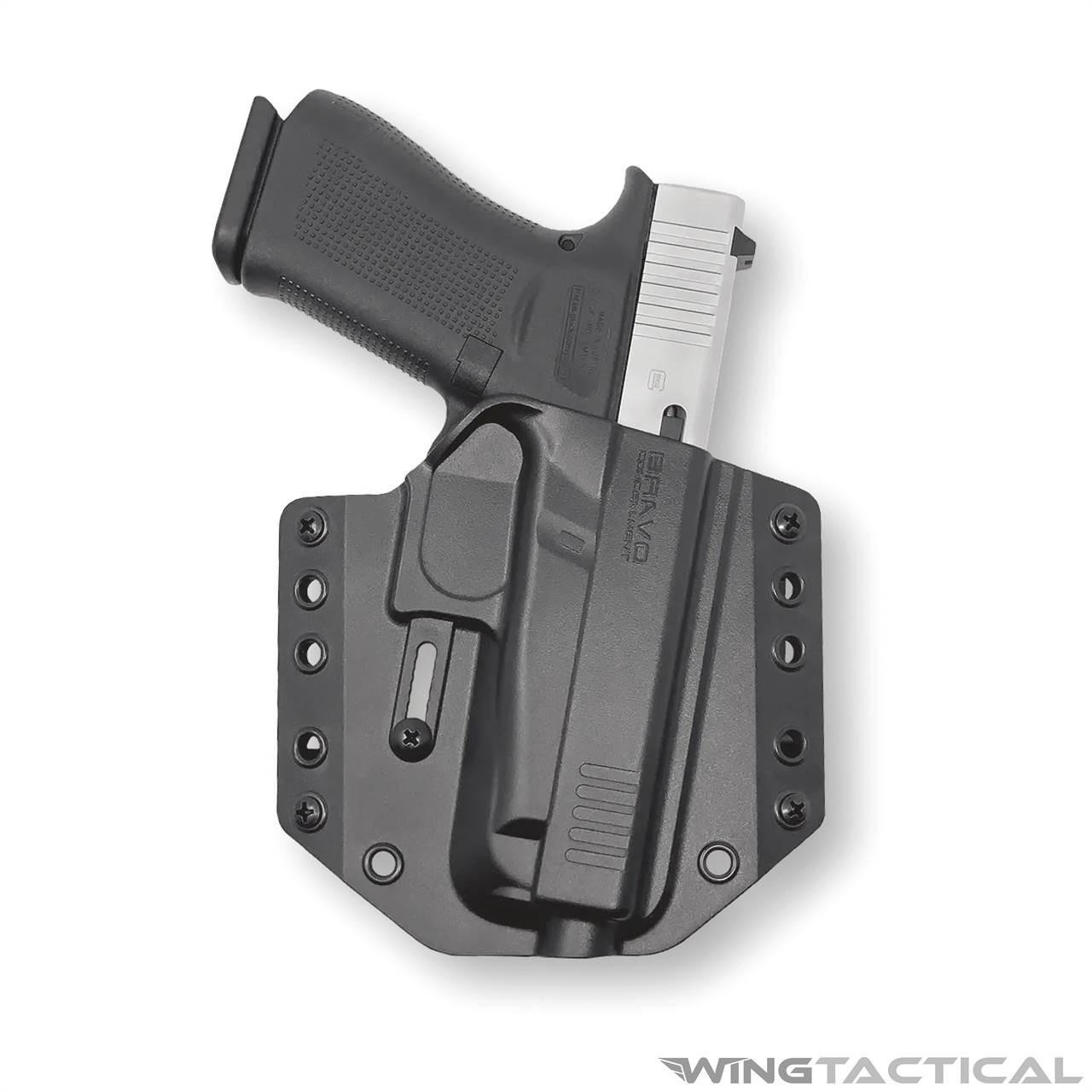 Bravo Concealment Adaptive OWB Holster for Glock 43, 43X, 48