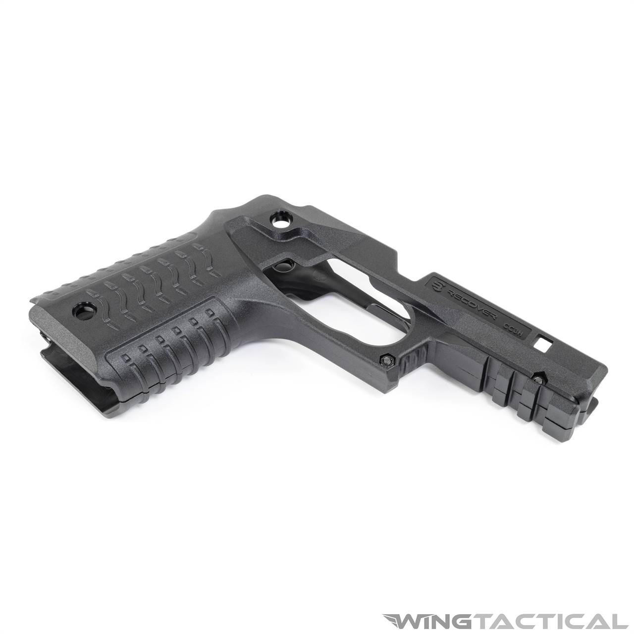 Recover Tactical Cc3h Grip And Rail System For 1911 Wing Tactical 5327