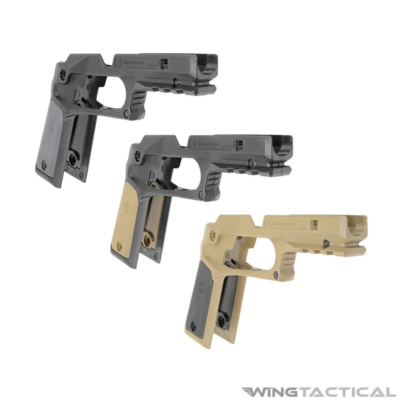 Recover Tactical CC3P Grip and Rail System for 1911 | Wing Tactical