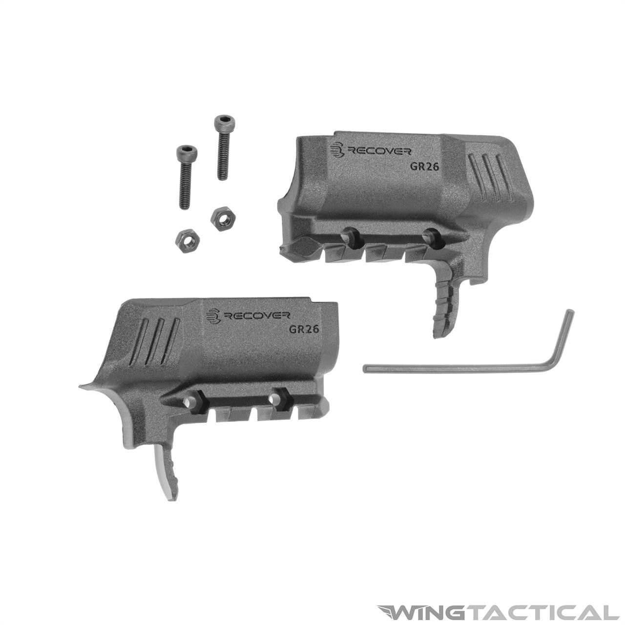 Recover Tactical GR26 Rail Adapter for Glock 26/27 