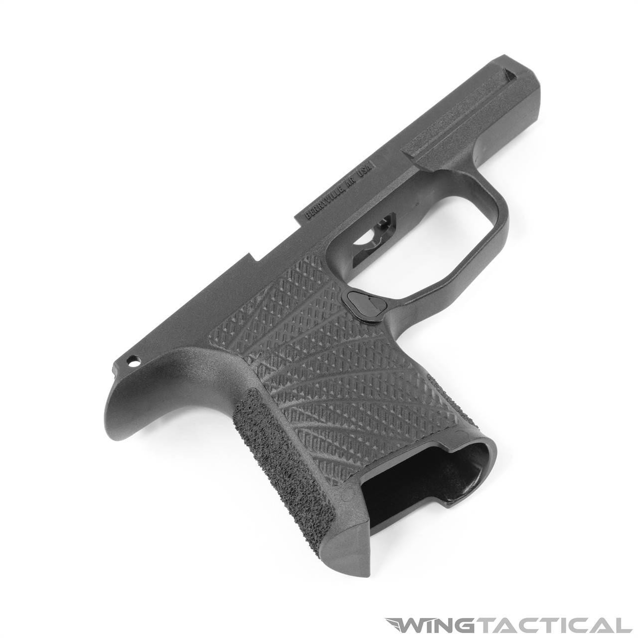 Wilson Combat 351AAFS Starburst G-10 Grip Panels For 1911 - Black