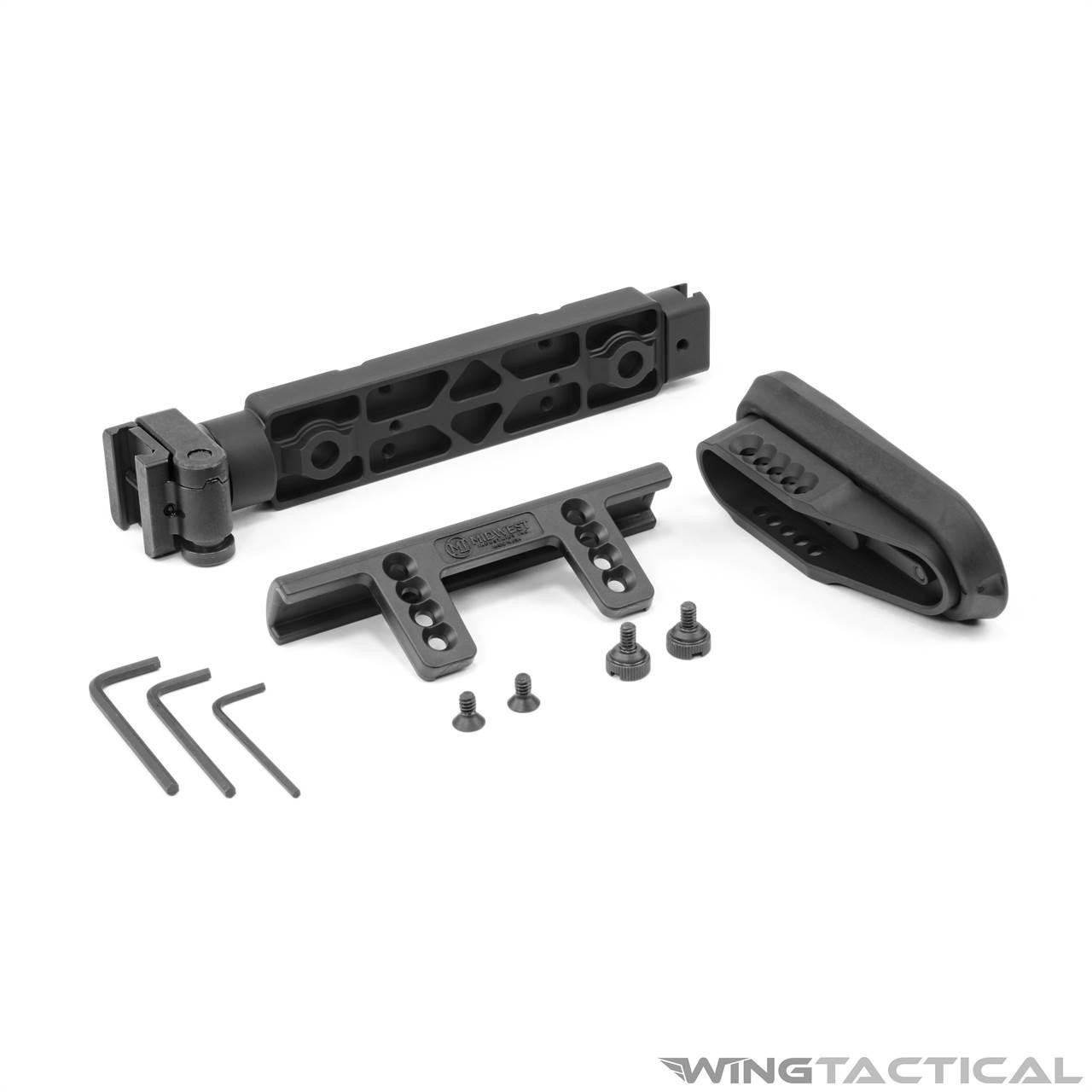  Midwest Industries Alpha Series Side Folding Fixed Beam Stock 