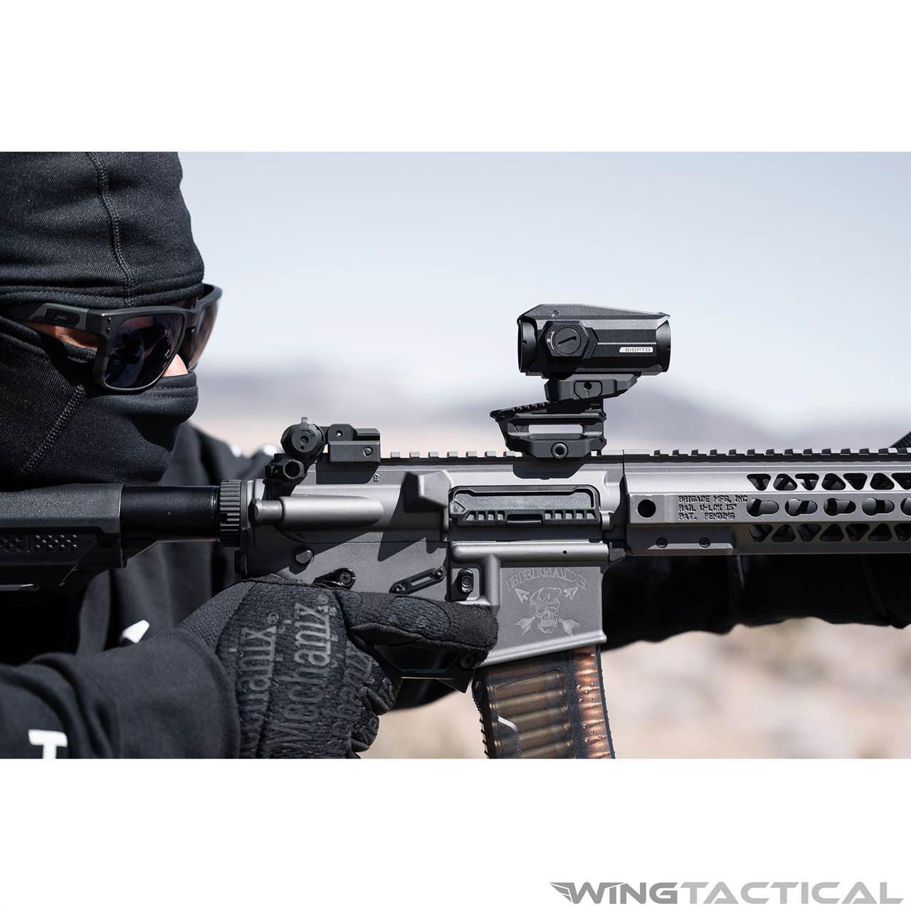 Strike Industries Variable Optic Mount for Aimpoint Micro Standard   Strike Industries Variable Optic Mount for Aimpoint Micro Standard