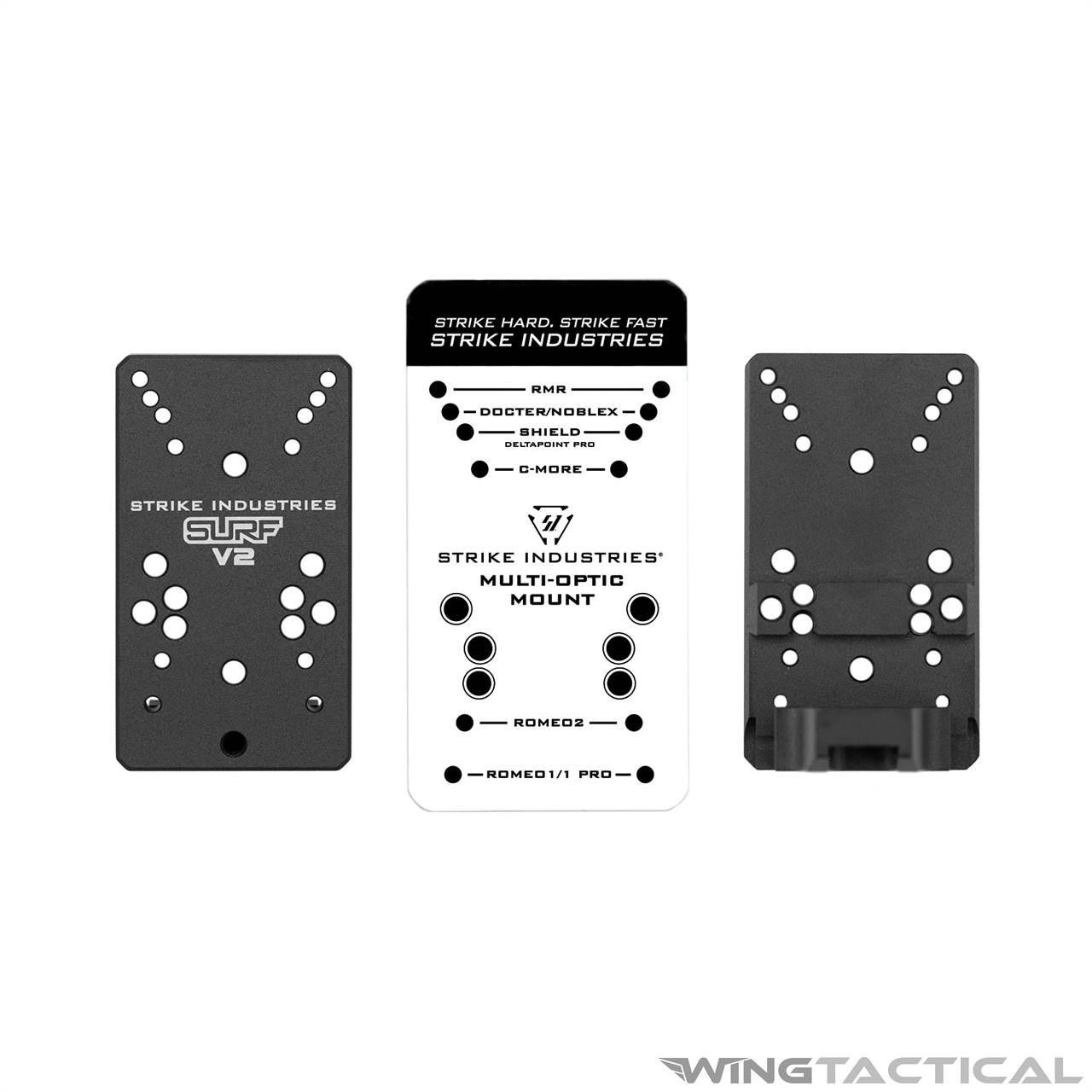  Strike Industries V2 Scorpion Universal Reflex Mount for Glock 