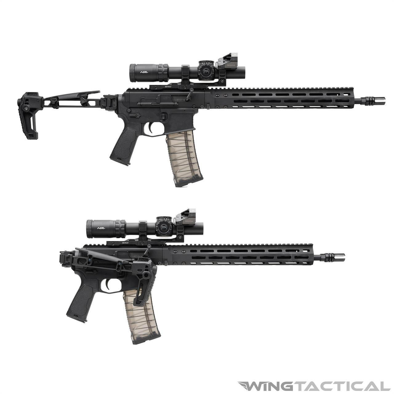 Strike Industries Strike Dual Folding Adapter Stock  Strike Industries Strike Dual Folding Adapter Stock