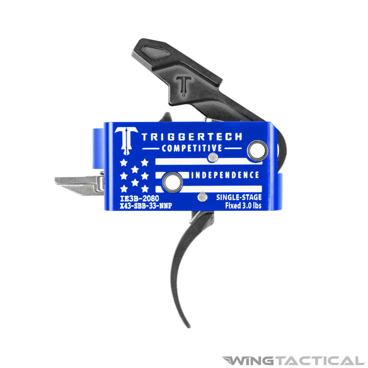  TriggerTech Independence Day Edition Single-Stage AR-15 Competitive Trigger 