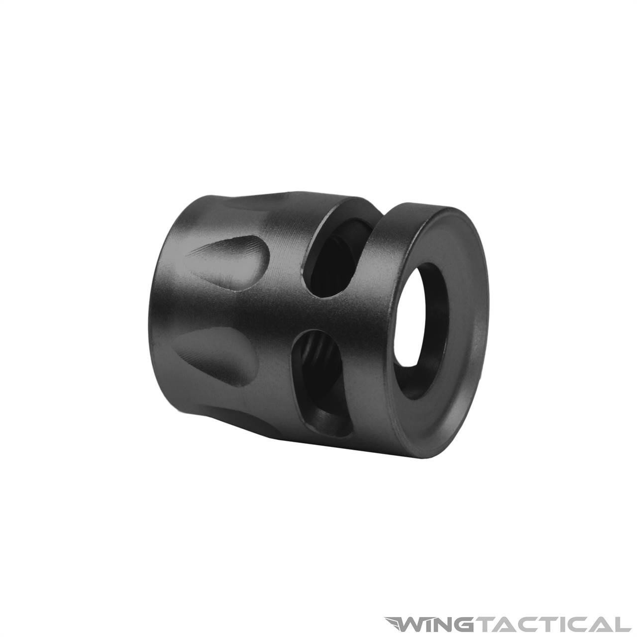 True Precision 9mm S-Type Micro Compensator (1/2x28) | Wing Tactical