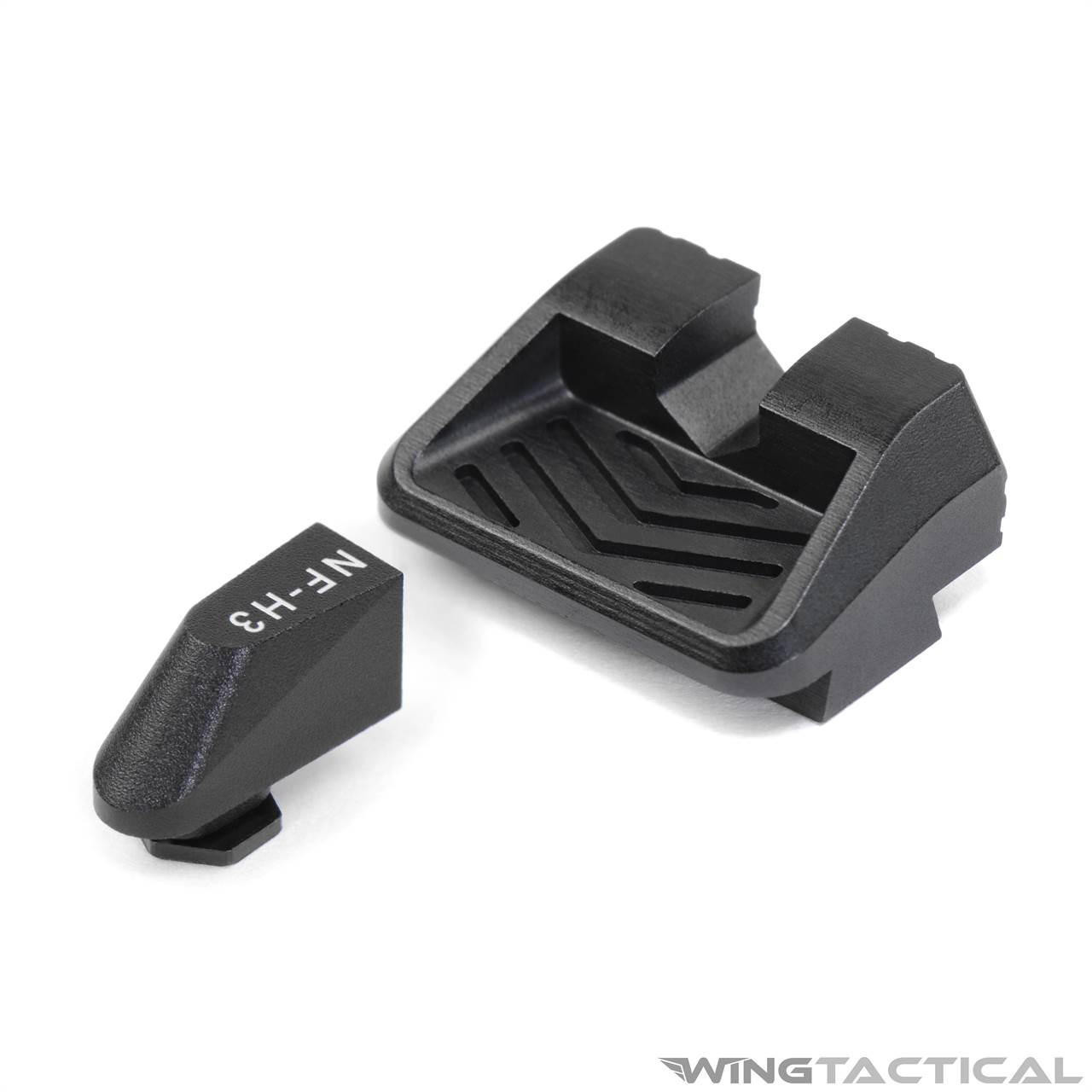 Tyrant CNC Glock Compatible Night Sights | Wing Tactical