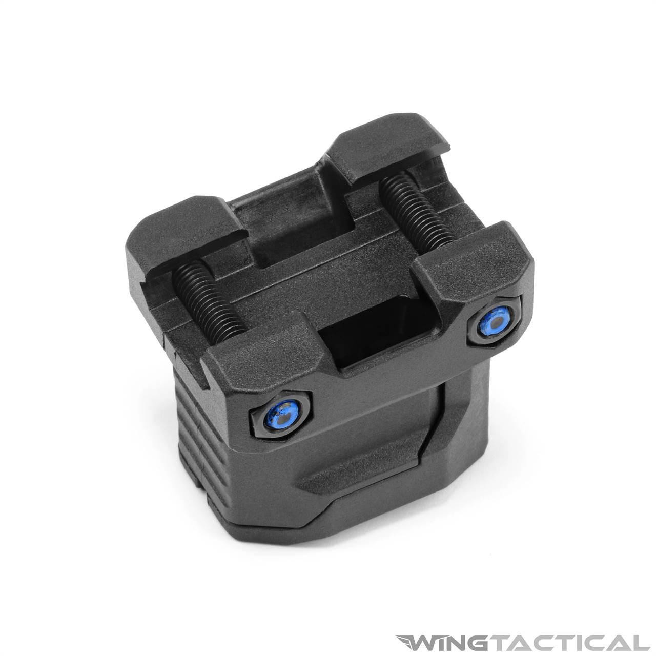 Strike Industries Picatinny Stacked Angled Grip w/ Cable Management System   Strike Industries Picatinny Stacked Angled Grip w/ Cable Management System