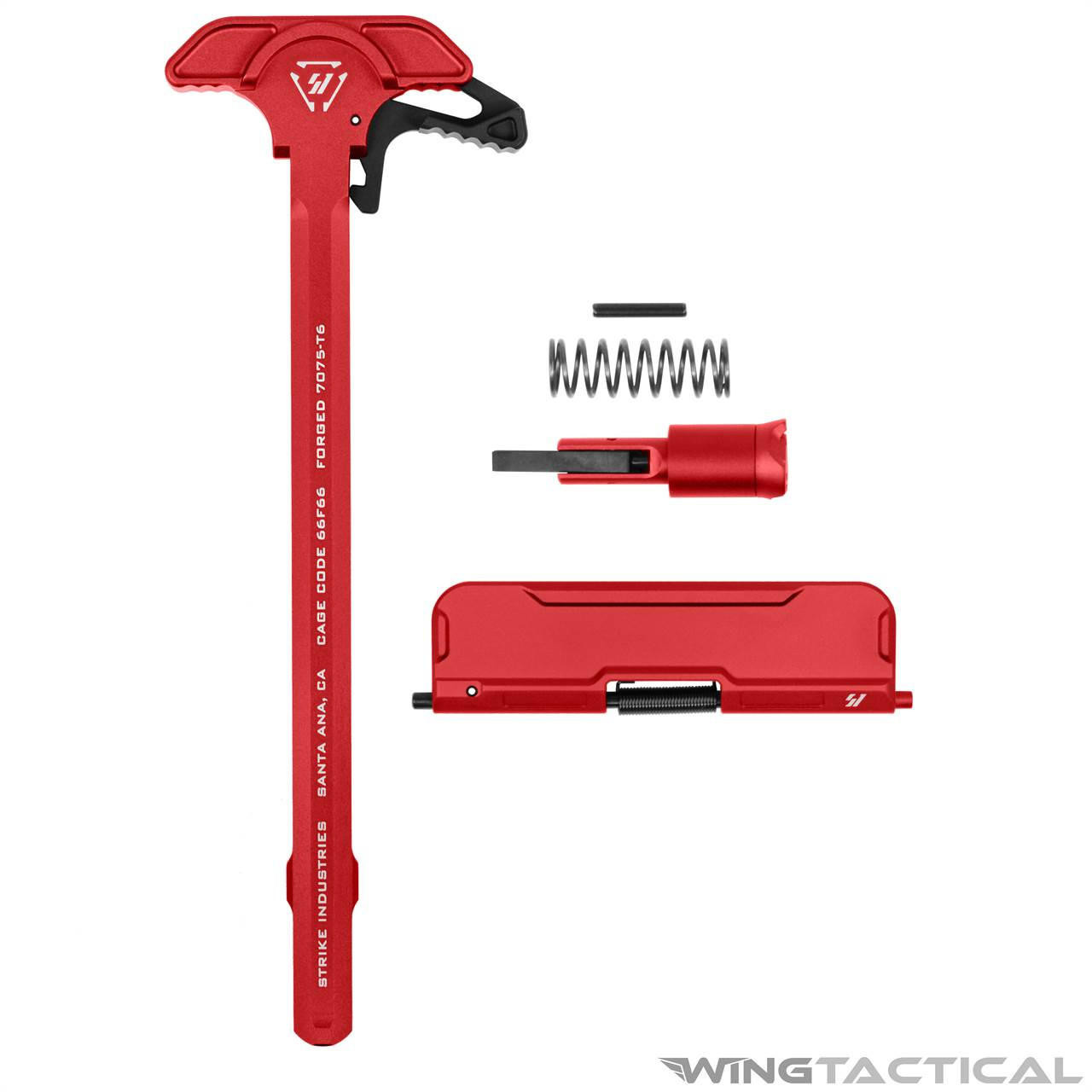 Strike Industries Red AR-15 Upper Parts Kit | Wing Tactical