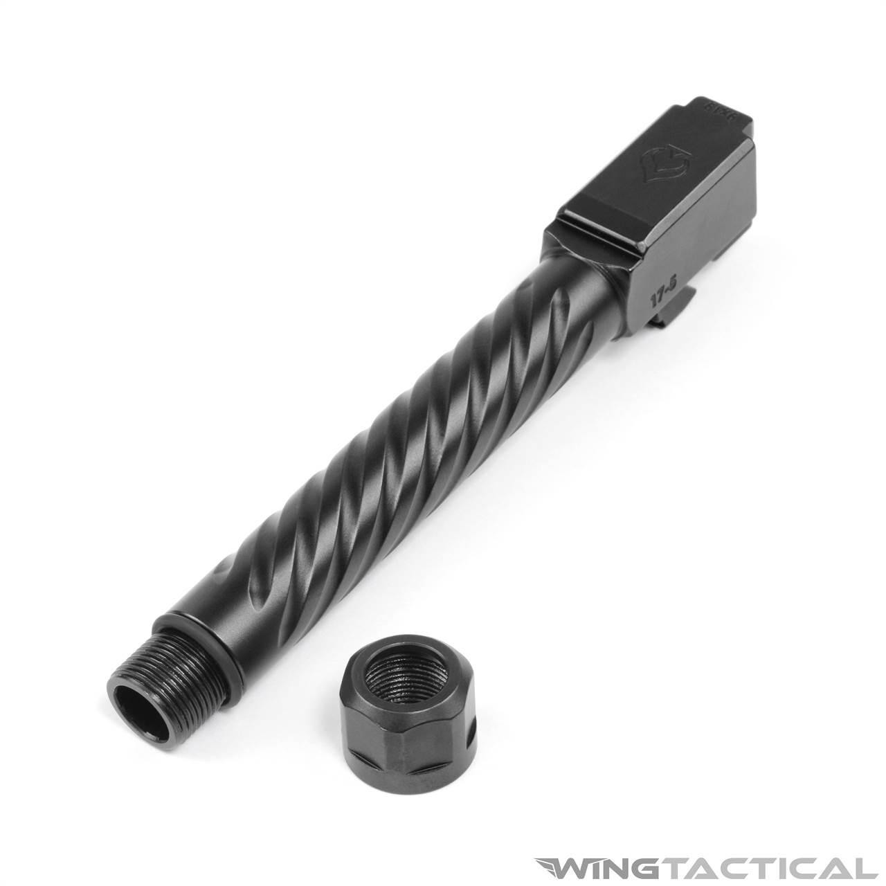  Ballistic Advantage Premium Spiral Fluted Threaded Barrel for Glock 17 