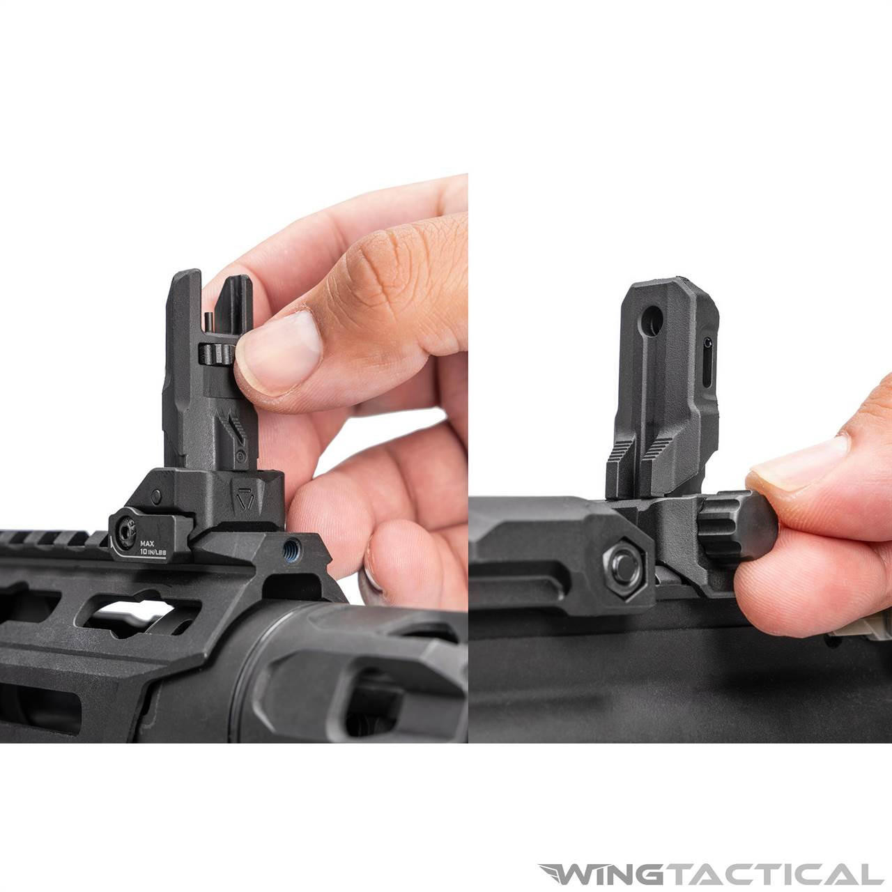 Strike Industries Polymer Backup Sights | Wing Tactical