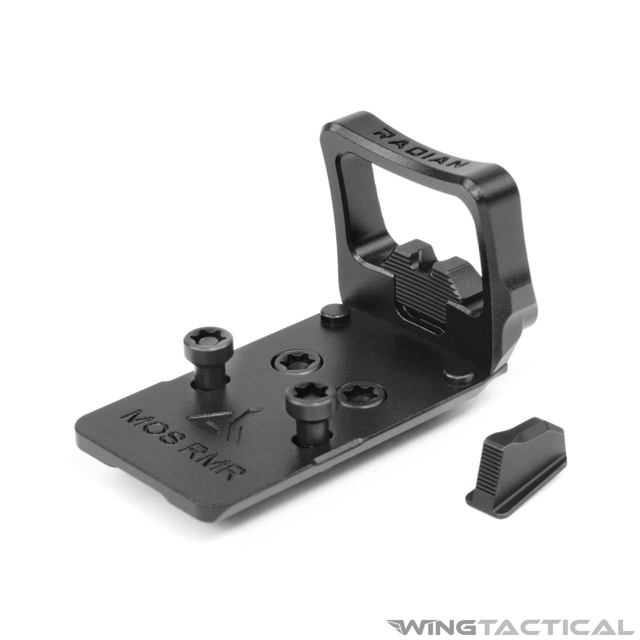 Radian Weapons Radian GUARDIAN Optic Mount Guard with SIX Back-Up Sights 