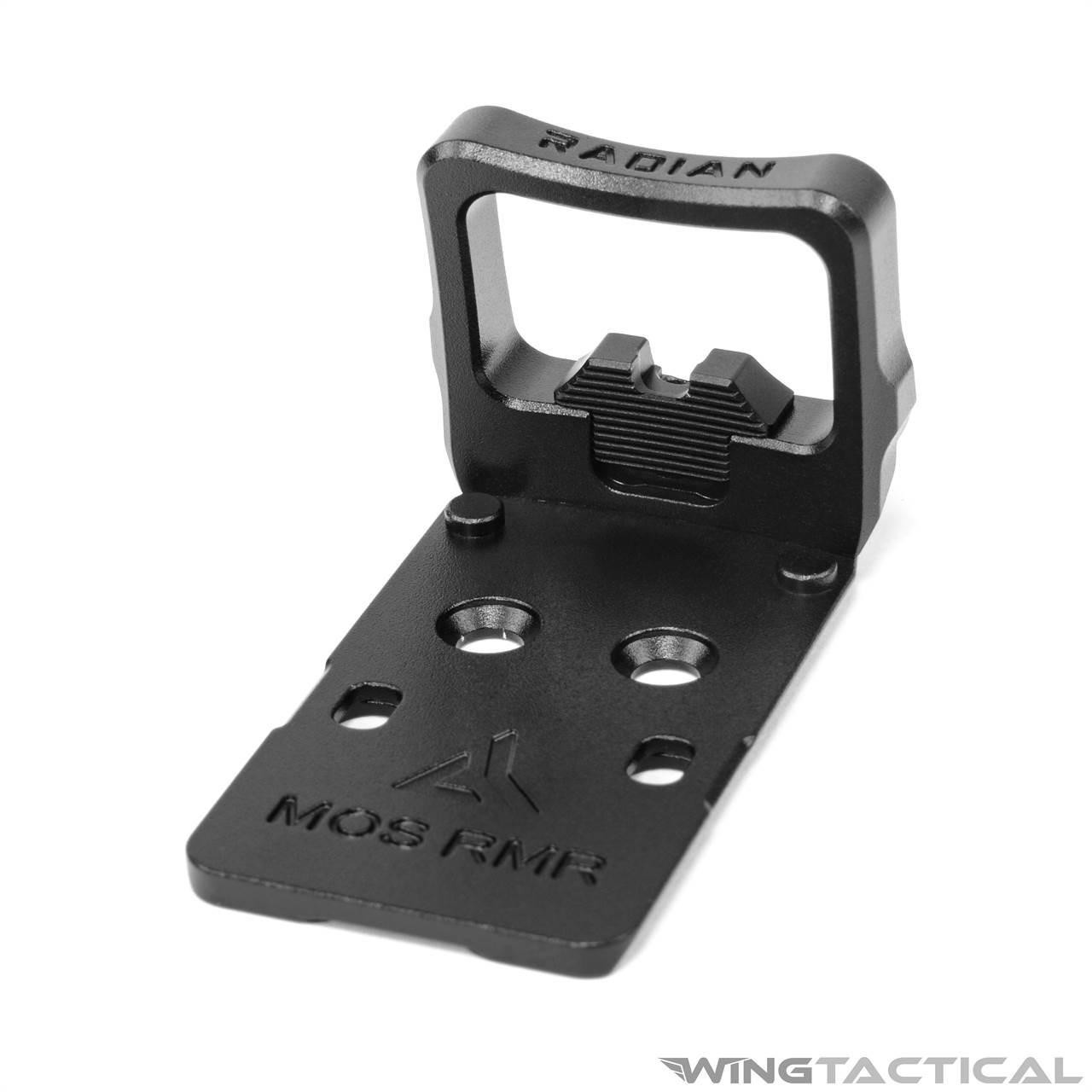 Radian Weapons Radian GUARDIAN Optic Mount Guard with SIX Back-Up Sights 