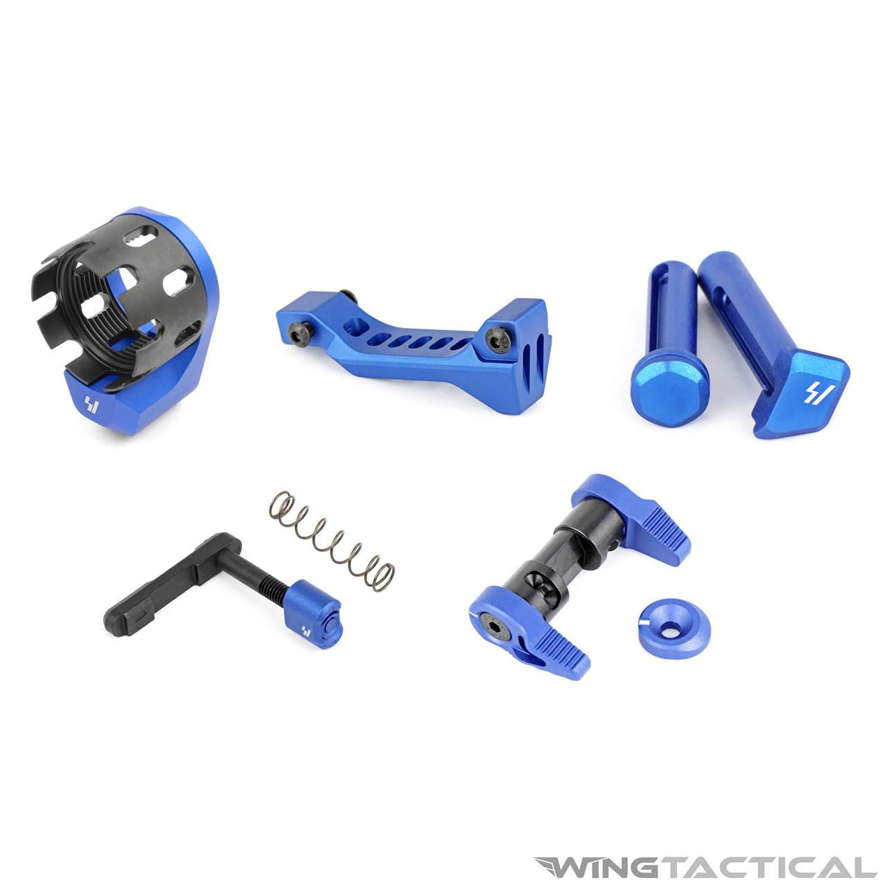 Strike Industries Blue AR-15 Lower Parts | Wing Tactical