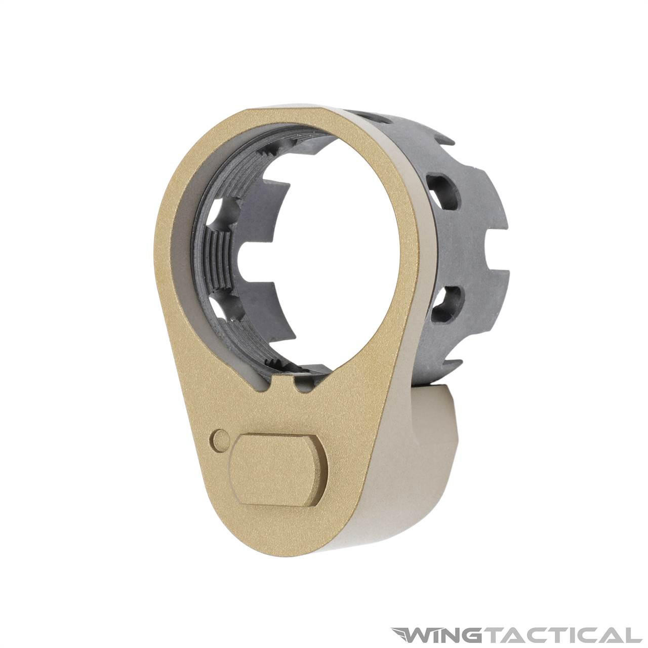 Strike Industries Flat Dark Earth AR-15 Lower Parts | Wing Tactical