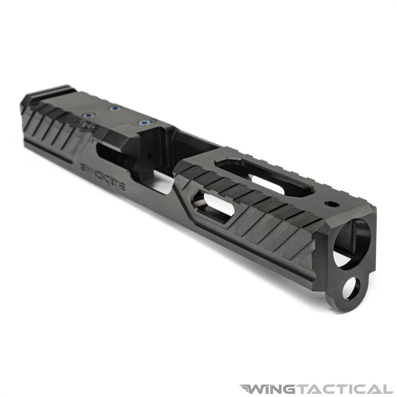 Agency Arms Syndicate S1 Stripped Slide for Glock 19   Agency Arms Syndicate S1 Stripped Slide for Glock 19
