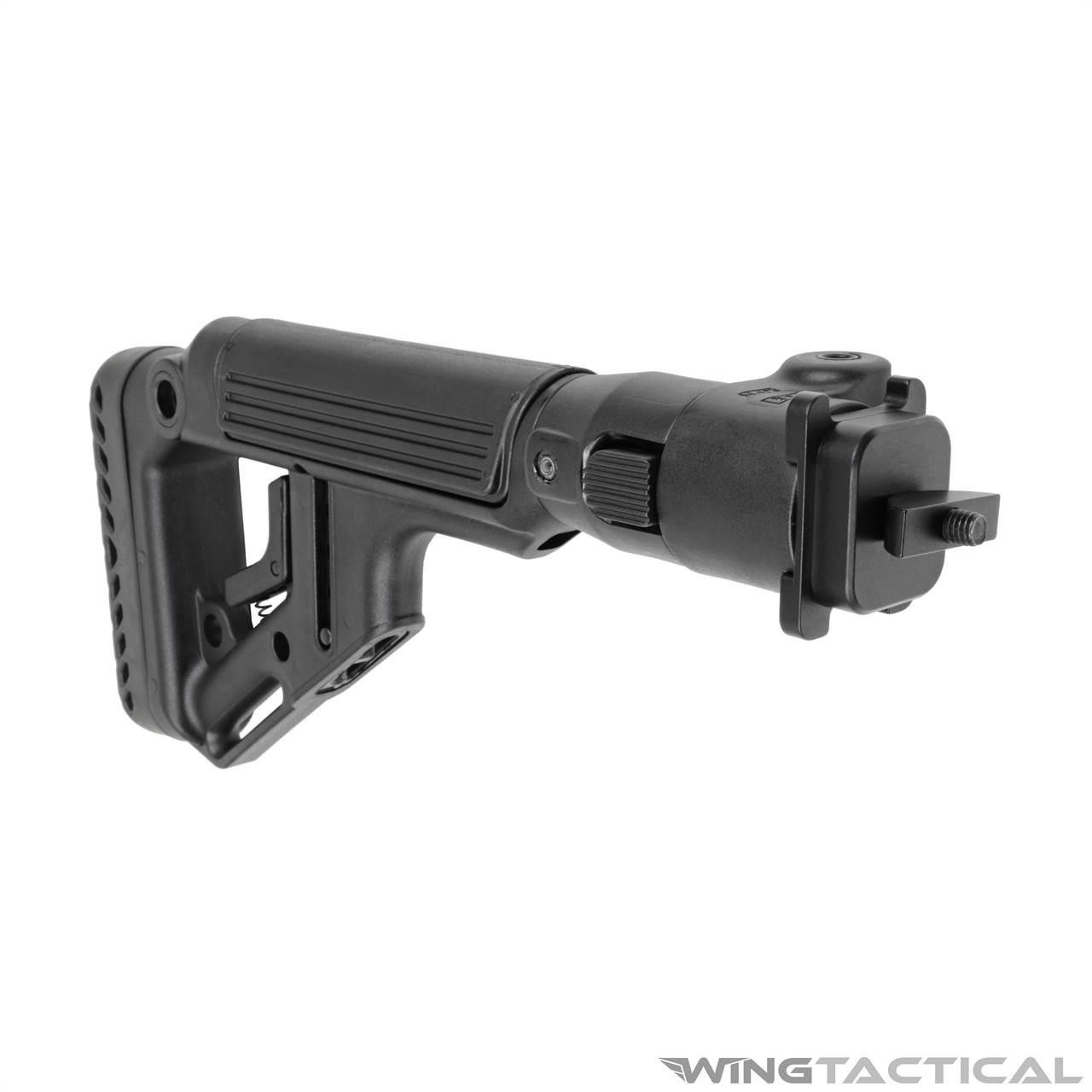 【RUS Defense】AK KSU-1用 マグリリース 本物 (Right) FAB Defense UAS-AKMIL P Tactical Folding Stock w/ Cheek Riser for