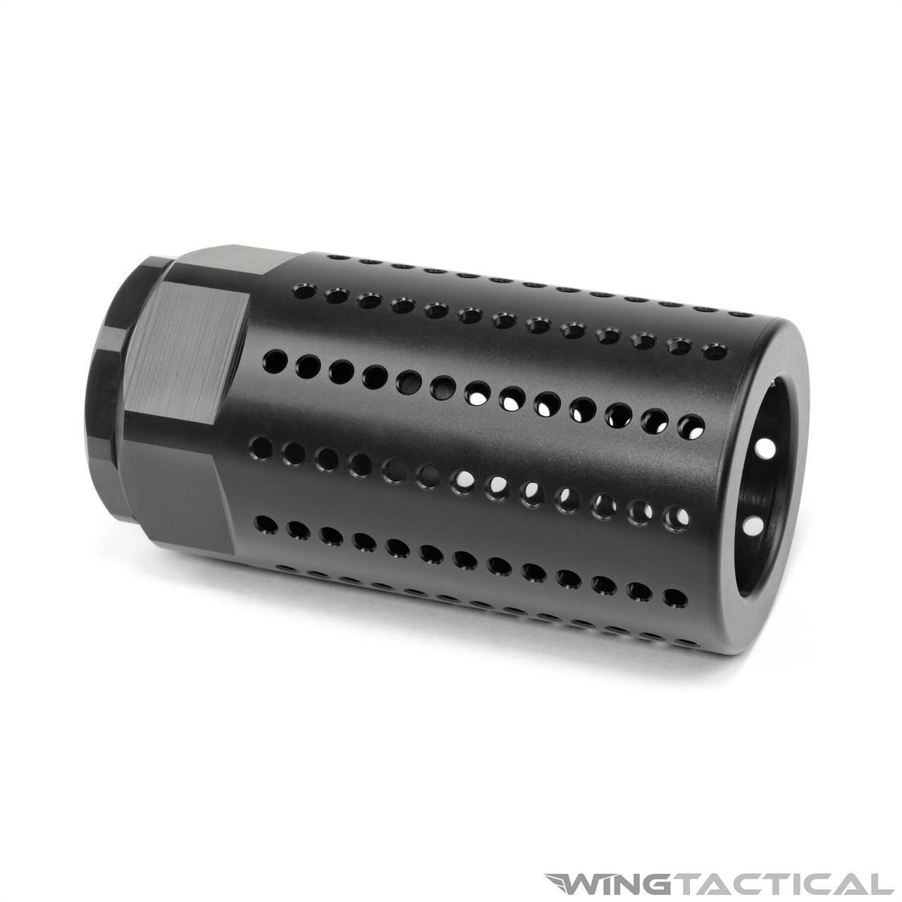  Rex Silentium MG Black Shroud .308 Muzzle Device Set 