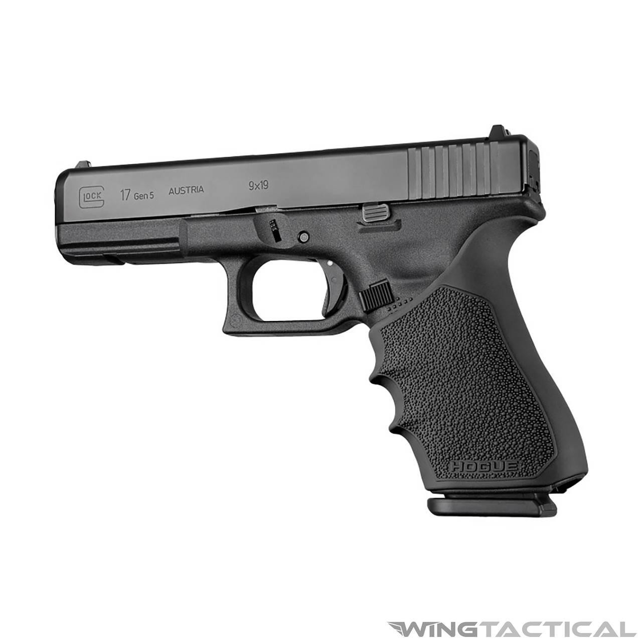 Hogue Grips Hogue Handall Rubber Grip Sleeve for Glock 17, 19X, 22, 40, 45  Hogue Grips Hogue Handall Rubber Grip Sleeve for Glock 17, 19X, 22, 40, 45