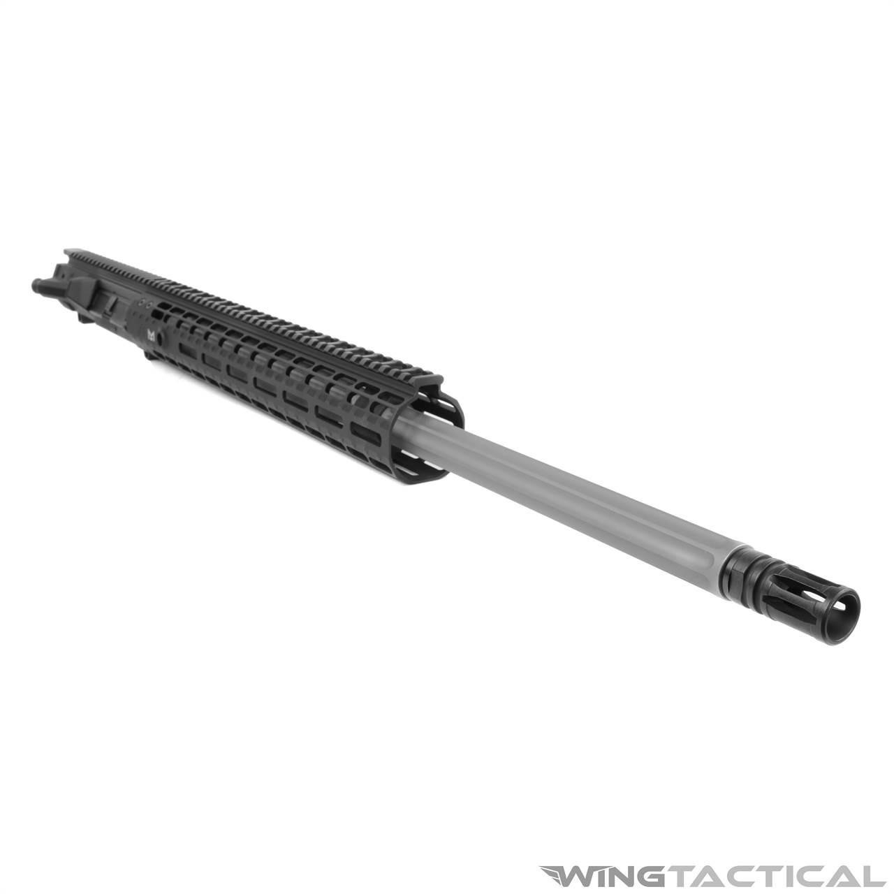 Aero Precision 24" 6.5 Creedmoor Fluted Stainless Steel Enhanced M5E1 Complete Upper Assembly   Aero Precision 24" 6.5 Creedmoor Fluted Stainless Steel Enhanced M5E1 Complete Upper Assembly