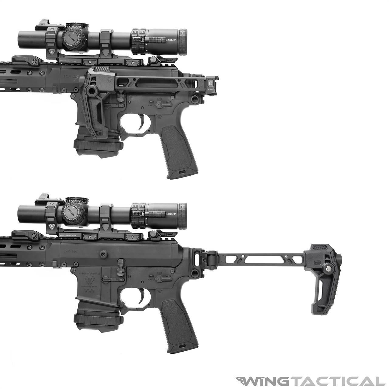 Strike Industries Strike FSA Single Folder Stock  Strike Industries Strike FSA Single Folder Stock