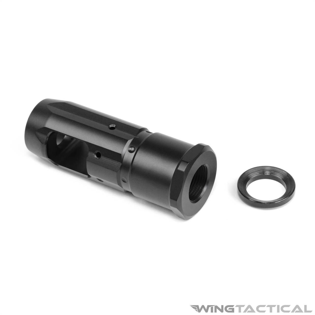 Tyrant CNC NexGen Muzzle Brake (5.56/.223/9mm) | Wing Tactical